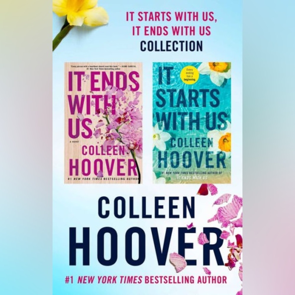 It Starts With Us and It Ends With Us book set of 2
